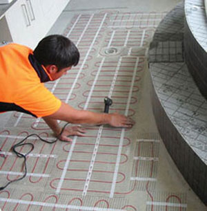 Wet Underfloor Heating Pipe - Sectioned