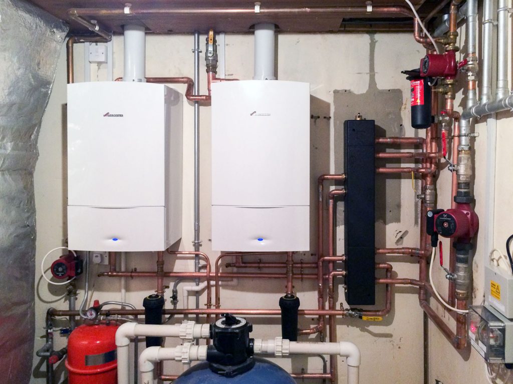 Biggs Heat Technologies - Boiler Installation covers in place